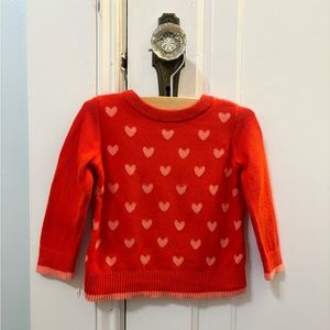 Baby Gap heart sweater